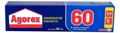 PEGAMENTO ADHESIVO DE CONTACTO 60 20CC AGOREX