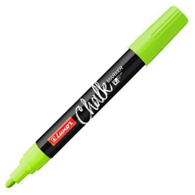 MARCADOR TIZA LÍQUIDA VERDE LUXOR