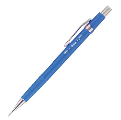 PORTAMINAS TÉCNICO 0.7MM P207 AZUL PENTEL