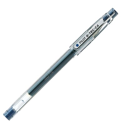 LÁPIZ GEL G-TEC-C-4 AZUL 0.4MM PILOT