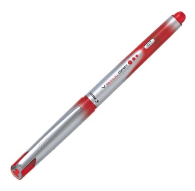 LÁPIZ TINTA V BALL GRIP 0.7MM ROJO PILOT