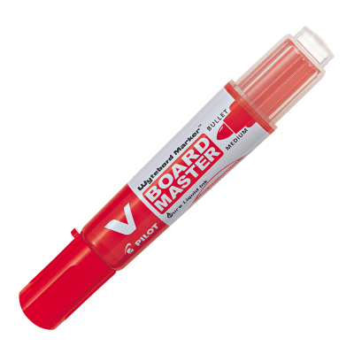 MARCADOR DE PIZARRA V BOARD MASTER ROJO PILOT