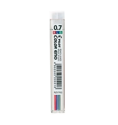 MINAS COLOR ENO 0.7MM ROJO/AZUL/VERDE (6UN) PILOT