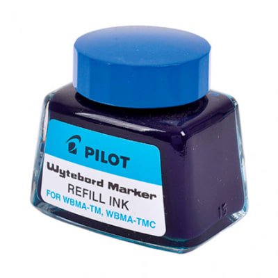 TINTA DE RECARGA PARA MARCADOR DE PIZARRA 30ML AZUL PILOT