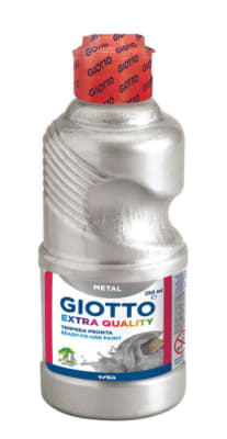 TÉMPERA METÁLICA PLATA 250ML GIOTTO