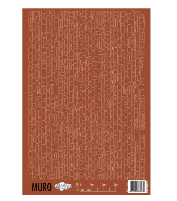 PAPEL MAQUETA 22X32CM MURO CAFÉ PROARTE
