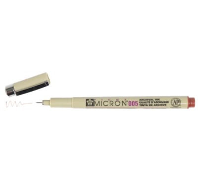 TIRALÍNEAS PIGMA MICRON 005 CAFÉ SAKURA
