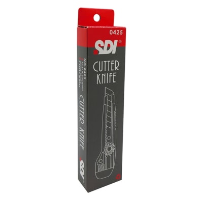 CUCHILLO CARTONERO 18MM BLOQUEO MANUAL 0425 SDI