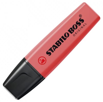 DESTACADOR BOSS FLÚOR ROJO NO.70/40 STABILO