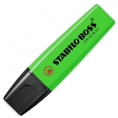 DESTACADOR BOSS FLÚOR VERDE NO.70/33 STABILO