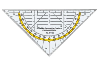 ESCUADRA GEOMETRICA CENTESIMAL NO. 9192 STANDARDGRAPH