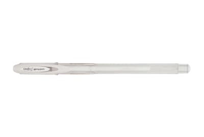 LÁPIZ TINTA GEL ANGELIC COLOUR 0.7MM BLANCO UNI-BALL