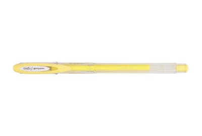 LÁPIZ TINTA GEL ANGELIC COLOUR 0.7MM AMARILLO UNI-BALL