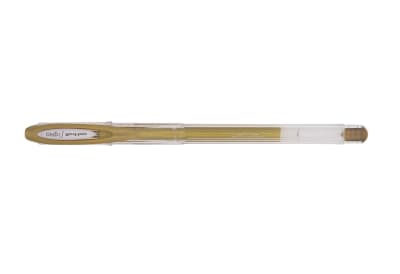 LÁPIZ TINTA GEL SIGNO NOBLE METAL 0.8MM ORO UNI-BALL