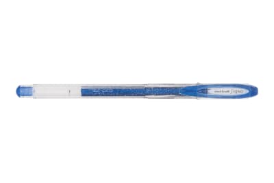 LÁPIZ TINTA GEL SIGNO SPARKLING 1MM AZUL UNI-BALL