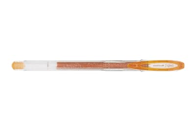 LÁPIZ TINTA GEL SIGNO SPARKLING 1MM NARANJA UNI-BALL