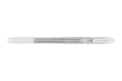 LÁPIZ TINTA GEL SIGNO SPARKLING 1MM PLATA UNI-BALL
