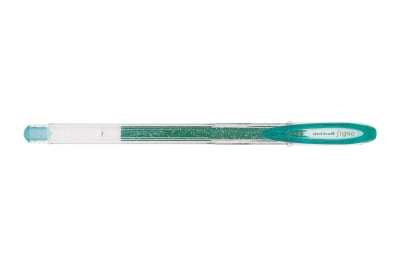 LÁPIZ TINTA GEL SIGNO SPARKLING 1MM VERDE UNI-BALL