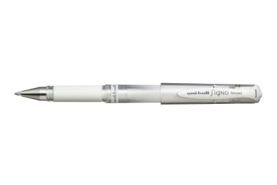 LÁPIZ TINTA GEL SIGNO BROAD 1MM BLANCO UNI-BALL