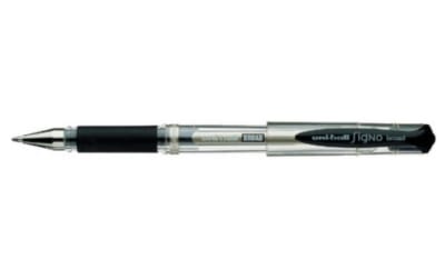 LÁPIZ TINTA GEL SIGNO BROAD 1MM NEGRO UNI-BALL
