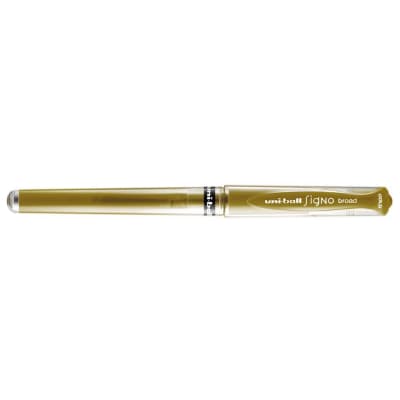 LÁPIZ TINTA GEL SIGNO BROAD 1MM ORO UNI-BALL