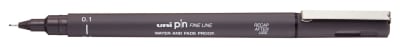 TIRALÍNEAS 0.1MM UNI-PIN GRIS OSCURO UNI-BALL