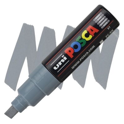 MARCADOR ACRÍLICO PC-8K GRIS POSCA