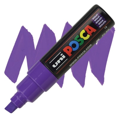 MARCADOR ACRÍLICO PC-8K VIOLETA POSCA