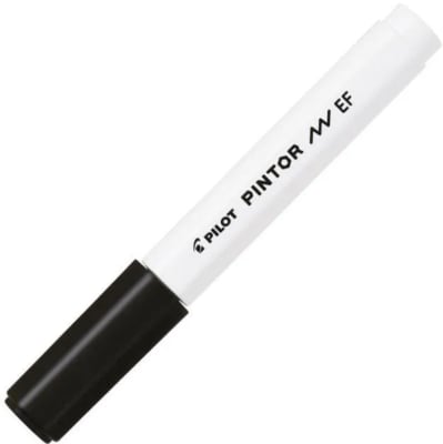 MARCADOR ACRÍLICO PINTOR EXTRA FINO (EF) 0.7MM NEGRO PILOT