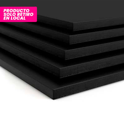CARTON PLUMA NEGRO 5MM 80X120CM