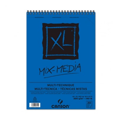 CROQUERA XL MIX MEDIA 300G A4 30HJ CANSON