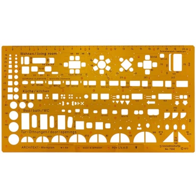 PLANTILLA ARQUITECTURA ESCALA 1:100 STANDARDGRAPH