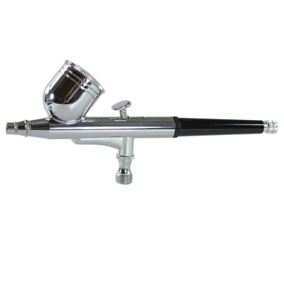AEROGRAFO DOBLE ACCION 0.4 MM POR GRAVEDAD NEGRO