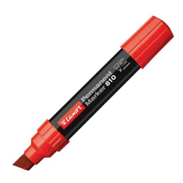 MARCADOR PERMANENTE JUMBO LUXOR ROJO