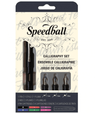 SET DELUXE CALIGRAFÍA SPEEDBALL