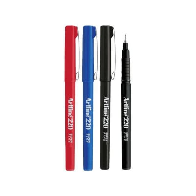 LÁPIZ FIBRA ARTLINE 210 0.6 ROJO