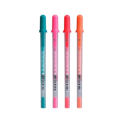 LÁPIZ GEL GELLY ROLL SAKURA MOONLIGHT 0.6 MM NARANJO FLUORESCENTE