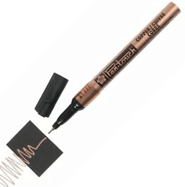 SAKURA MARCADOR PERMANENTE PEN TOUCH EXTRA FINO 0.7 MM COBRE