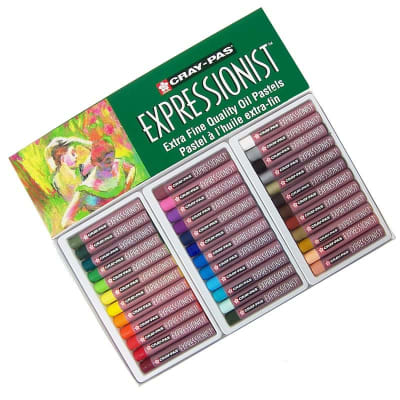 PASTEL SAKURA GRASO CRAY-PAS EXPRESSIONIST SET 36 COLORES