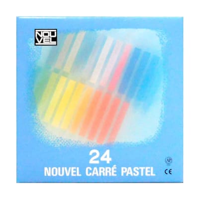 PASTEL SECO NOUVEL CARRE SET 24 BARRAS DE COLORES TIPO B
