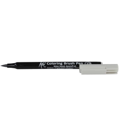 MARCADOR ACUARELABLE SAKURA KOI COLORING BRUSH GRIS FRIO CLARO