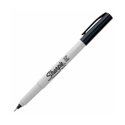 MARCADOR PERMANENTE PUNTA ULTRA FINA NEGRO SHARPIE