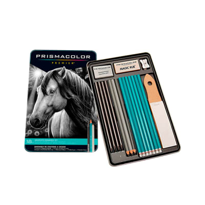 LAPIZ PRISMACOLOR GRAPHITE DRAWING SET DE 18 PIEZAS
