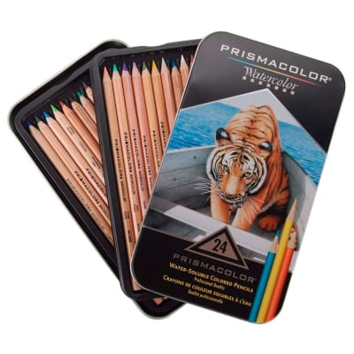 MARCADOR PRISMACOLOR PREMIER WATERCOLOR COLORED PENCIL-24/SET