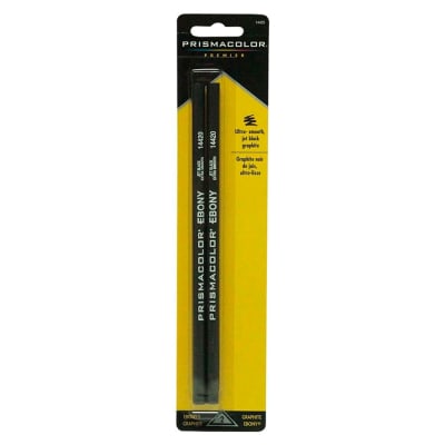 SET GRAFITOS ULTRA SMOOTH EBONY (2UN) PRISMACOLOR