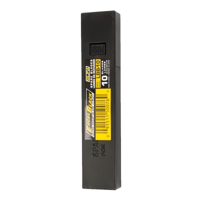 REPUESTO LBB-10 EXCEL BLACK UNIVERSAL PARA CUCHILLO 18MM (10UN) OLFA