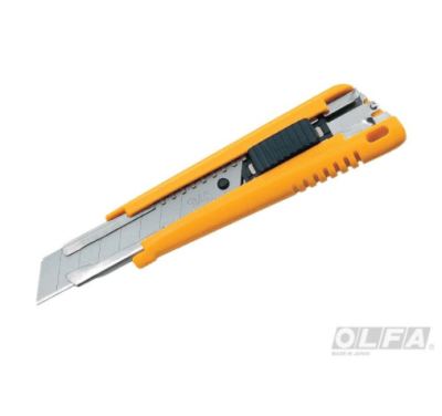 CUCHILLO CARTONERO 18MM EXL SEGURO AUTOMÁTICO OLFA
