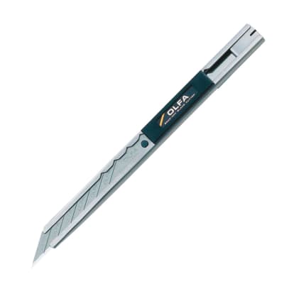 CUCHILLO CARTONERO 9MM SAC-1 30° C/ SEGURO AUTOMÁTICO OLFA