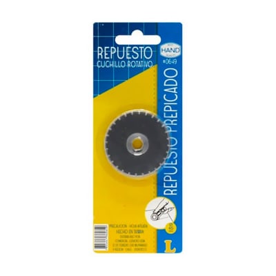 REPUESTO CUCHILLO ROTATORIO PREPICADO 28MM
