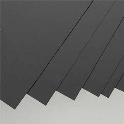 LAMINA EVERGREEN STIRENO NEGRO DE 8 X 21 DE 10MM N°9115